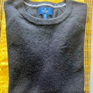 Mens 100% cashmere sweater. Black. Size XXL